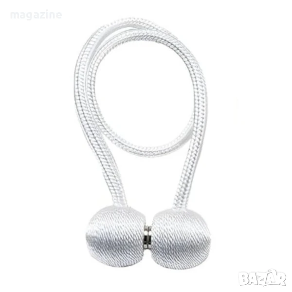 Елегантен и стилен магнит за перде. 2бр., снимка 1