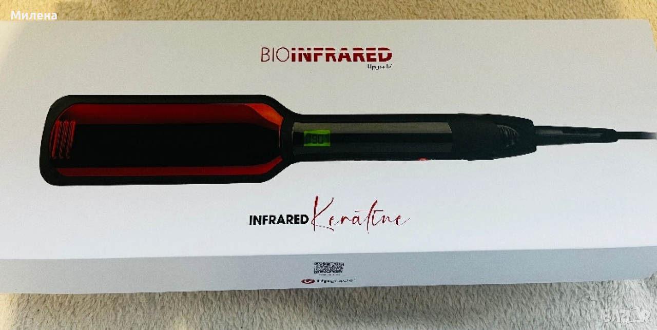 Преса за коса Upgrade infrared keratine, снимка 1