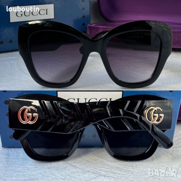 GUCCI GG0808 с лого 1:1 дамски слънчеви очила котка, снимка 1