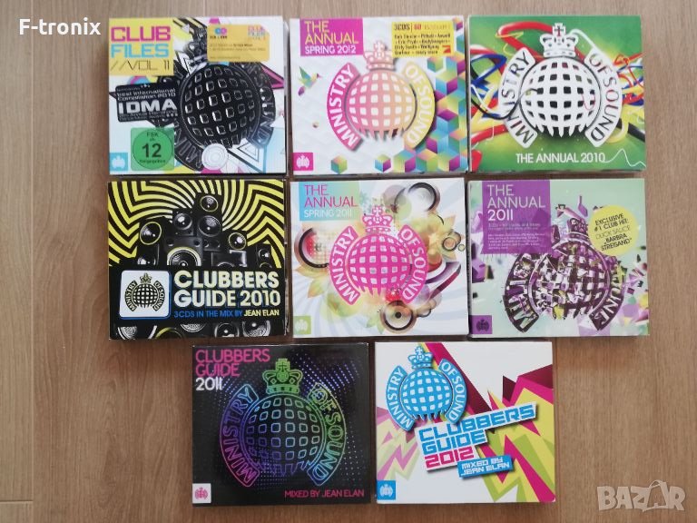 8 CD-та на Ministry of Sound, снимка 1