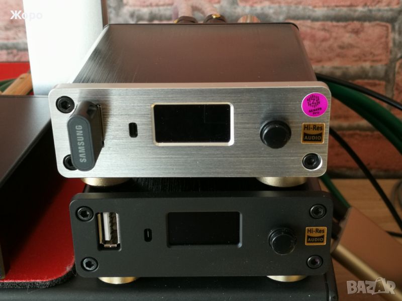 ⏯️Клип! Hi-Res 32bit DSD SACD ISO Audio USB DAC / USB player / Transport / PreAmp, снимка 1