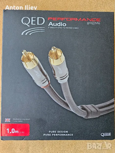 QED Performance Audio Cable (Graphite)  RCA, снимка 1