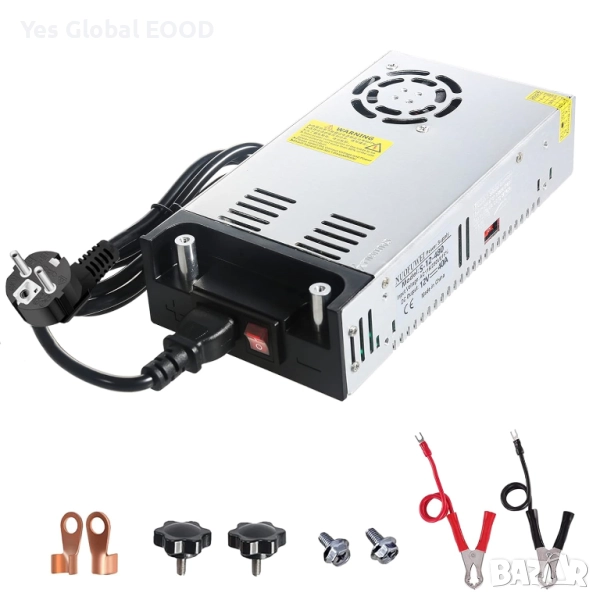 Захранване 12V 40A 480W трансформатор AC към DC 220V→12V, снимка 1
