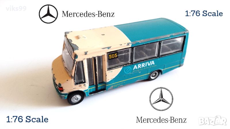 EFE Mercedes Benz 709D Hoppa bus 1:76, снимка 1