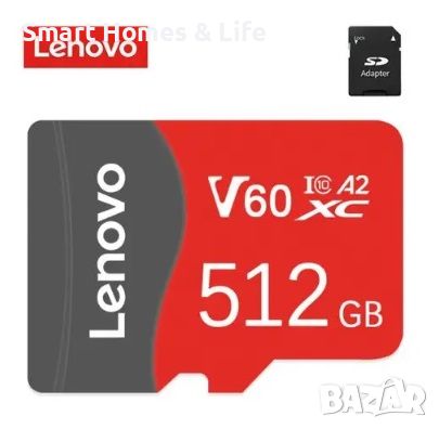 V60 Micro SD Memory Card 512 GB / Микро SD Карта Памет 512 GB Class 10 !, снимка 1