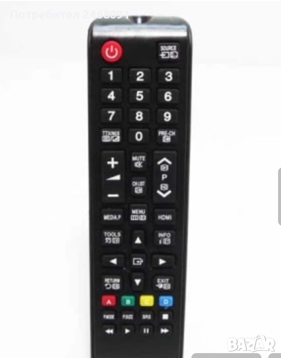 Дистанционно управление за телевизор Samsung , снимка 1