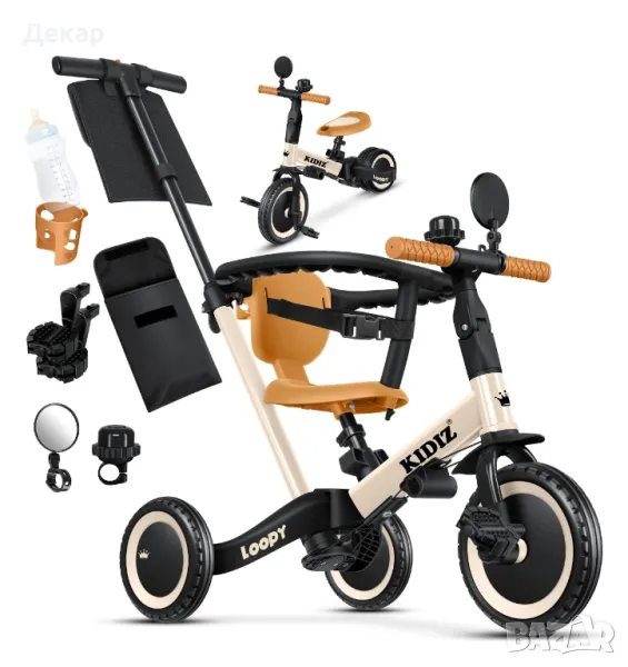 Велосипед за баланс 6в1, балансираща детска триколка от 1 до 5 години , снимка 1