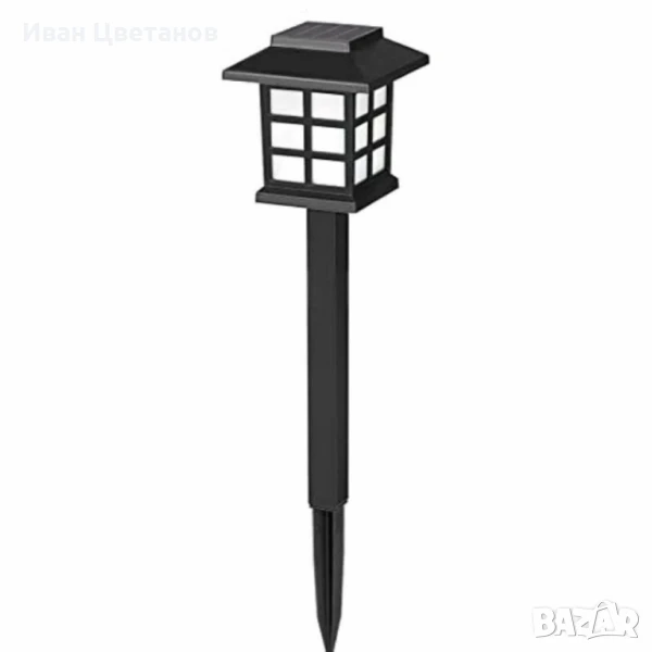 Соларна градинска лампа с ярка светлина SB-34, снимка 1