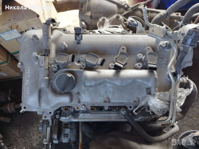 Двигател мотор за Тойота Аурис 1,6 16V 2016г. бензин Toyota Auris , снимка 1