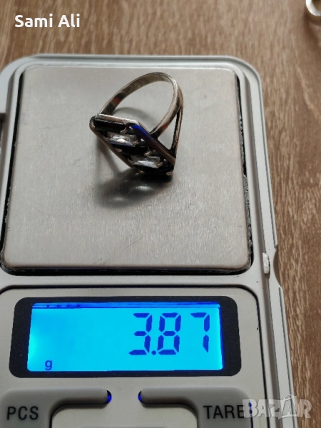 Продавам дамски сребро пръстен сребро ти идват Турция грама 10 лв, снимка 1