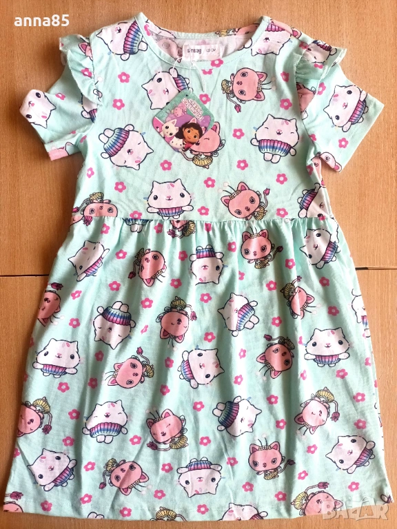 Нова рокля 122/128см, снимка 1