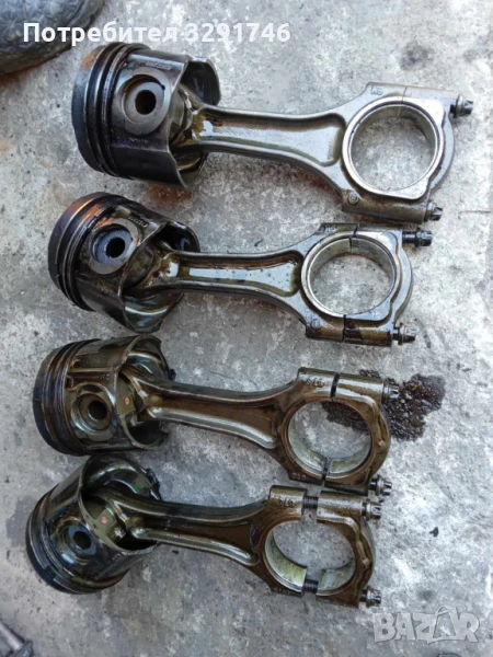 Бутала с биели 4броя 70лв за Опел Зафира фейслифт 2004г 2.0 дизел 101к.с, снимка 1