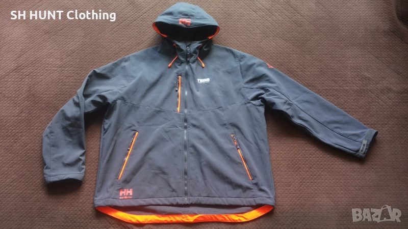 HELLY HANSEN 74140 Chelsea Evolution Hood Softshell Work Jacket размер 4XL работна горница W4-469, снимка 1