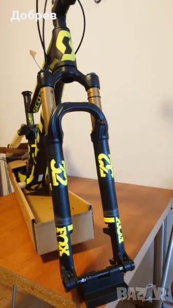 ВИЛКА Fox Kashima Factory Step Cast от Scott Spark RC Worldcup 700 Carbon HMX (тежи 1375 гр вкл.ос), снимка 1