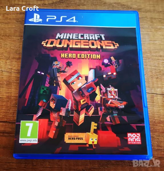 PS4 Minecraft Dungeons Hero Edition PlayStation 4 , снимка 1