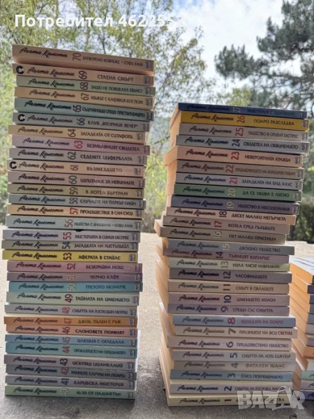 Колекция Книги Агата Кристи издателство Ера 1-70, снимка 1