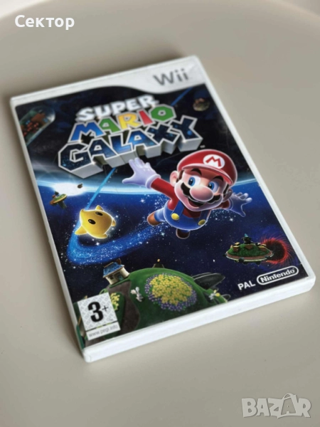 Super Mario Galaxy Nintendo Wii Нинтендо, снимка 1