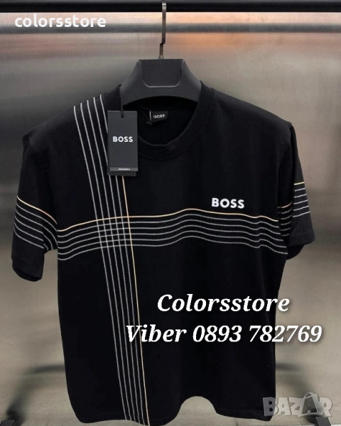 Мъжка Черна тениска Boss/IM310x, снимка 1