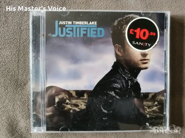 Justin Timberlake - Justified  CD, снимка 1 - CD дискове - 48330552