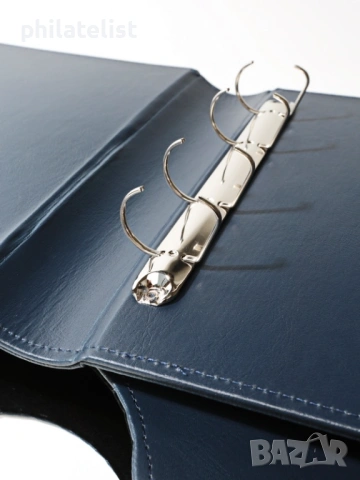 Папка с касета LUX за банкноти с 20 листа - OPTIMA стандарт , еко-кожа - черен, снимка 10 - Нумизматика и бонистика - 53178768