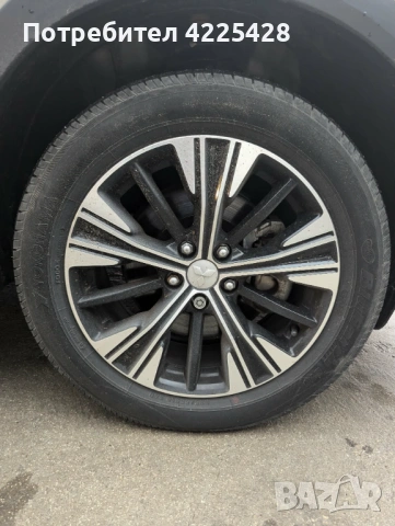 Оригинални алуминиеви джанти с летни гуми за MITSUBISHI (МИЦУБИШИ), снимка 3 - Гуми и джанти - 53861742