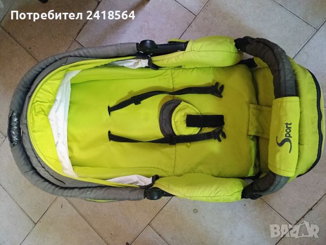 Бебешка количка Zippy Sport 3 в 1, снимка 16 - Детски колички - 46798147