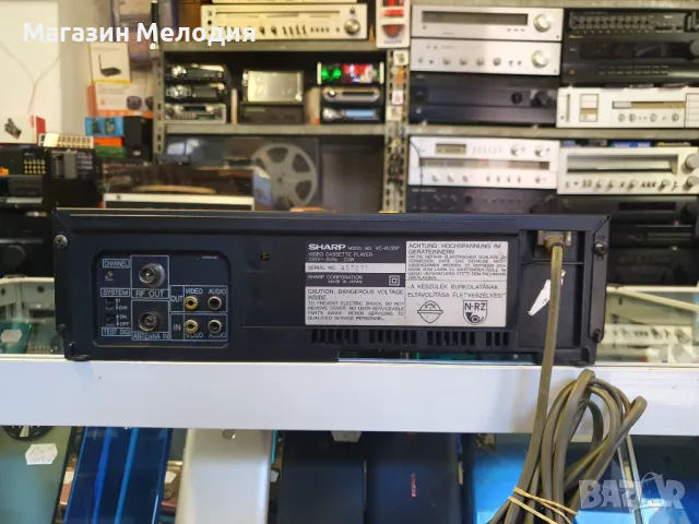 Видео SHARP VC-6V3  В перфектно техническо и много добро визуално състояние., снимка 9 - Плейъри, домашно кино, прожектори - 49397577