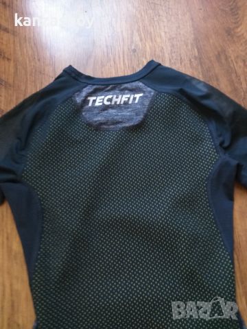 adidas Techfit Chill Compression - страхотна мъжка тениска КАТО НОВА, снимка 2 - Тениски - 46541813