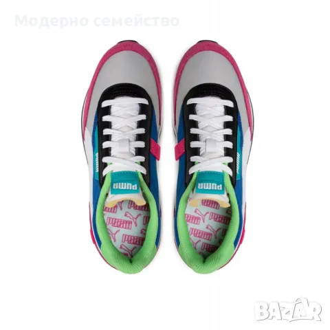 Дамски маратонки PUMA Future Rider Play On Shoes Multicolor, снимка 3 - Маратонки - 47051220