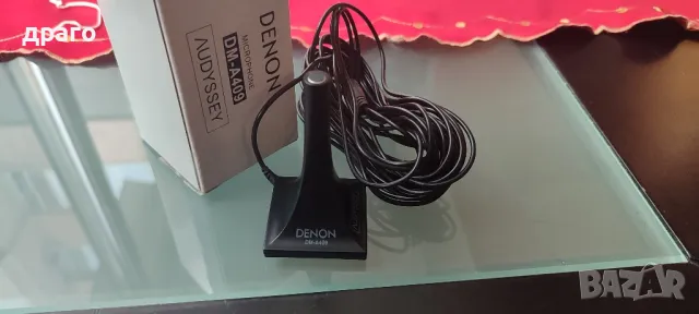 Микрофон DENON DM-A409, снимка 2 - Ресийвъри, усилватели, смесителни пултове - 47239270