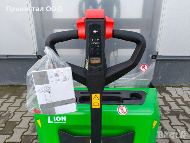 Ел. стакер Noblelift SWЕ-130, duplex, товар до 1300 кг, повдигане до 3.6 м, снимка 4 - Други машини и части - 53719260