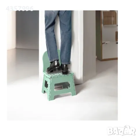 Сгъваемо столче - стъпало за деца, С дръжка, Зелен , снимка 6 - Столчета за хранене - 50084870