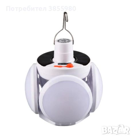 Енергоспестяваща LED лампа футболна топка, снимка 1 - Лед осветление - 46470746