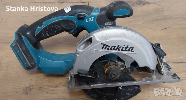 Акумулаторен ръчен циркуляр Makita BSS501 18V за части. 