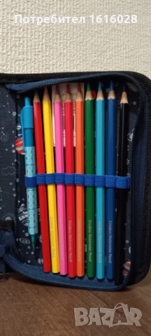 Ученически несесер с консумативи в него - Косммическо пространство., снимка 5 - Ученически пособия, канцеларски материали - 50900208