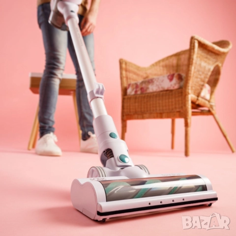 Безжична прахосмукачка Solac Turbobat Power - С HEPA филтър и LED четка, снимка 17 - Друга електроника - 51856357