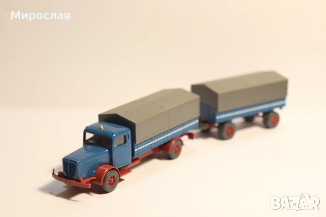 WIKING H0 1/87 BUSSING TIR КАМИОН МОДЕЛ, снимка 2 - Колекции - 52529015