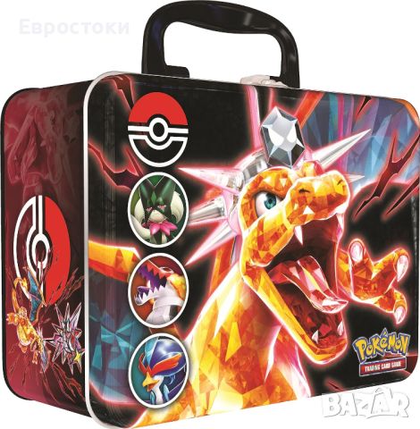 Pokemon Trading Card Game 2023 FALL Collector's Chest Tin Set, снимка 4 - Колекции - 45343776