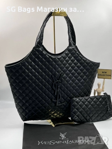Ysl yves saint laurent дамска чанта луксозна чанта код 06, снимка 2 - Чанти - 51660949