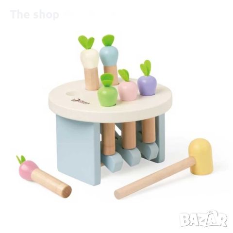 Забавна детска игра с чукче - Овощна градина (004)