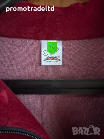 Българска плюшени дамски пижами дълъг ръкав плюш, снимка 2 - Пижами - 51922274