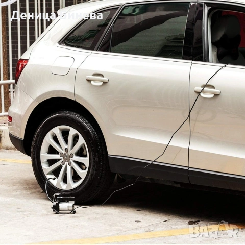 Компресор за въздух с метален корпус и 150 вата мощност, снимка 3 - Аксесоари и консумативи - 53057396