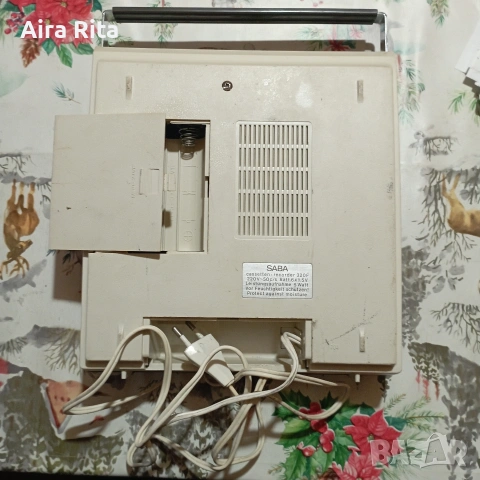 SABA.Ретро касетофон, снимка 4 - Радиокасетофони, транзистори - 53882823