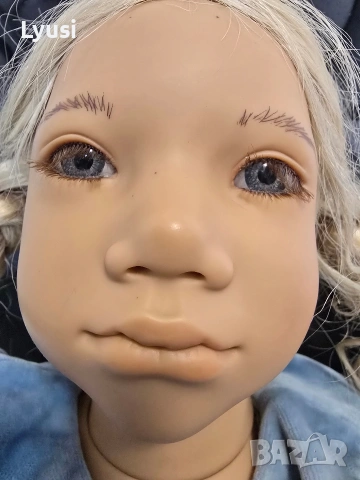 Annette Himstedt – ALKE – North Child серия (със сертификат) Колекционерска кукла, снимка 13 - Декорация за дома - 53107988