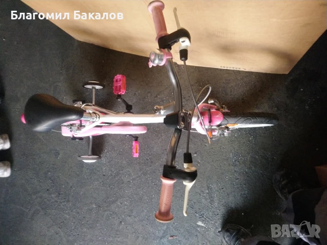 Детски веросипед за момиче B'TWIN Docto Girl 16", снимка 5 - Столчета за кола и колело - 51324663