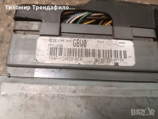 ECU компютър 1.8 TDDI , GBW0 , DPF-638 , 1W4F-12A650-BCA ,  1S4F12A650BCA , FORD FOCUS 1.8 TDDI, снимка 2 - Части - 48147356