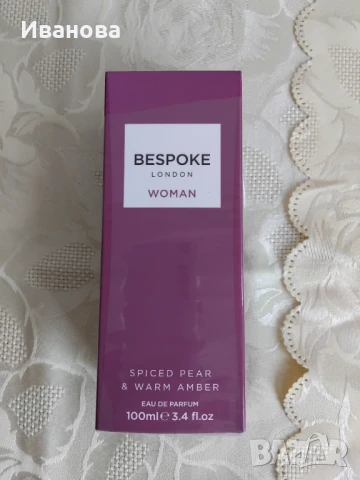 Bespoke London Spiced Pear & Warm Amber Eau De Parfum 100ml, снимка 2 - Дамски парфюми - 51384802