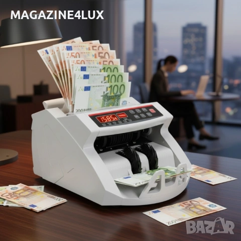 Детектор за фалшиви банкноти и броячна машина в едно, снимка 5 - Друга електроника - 53074724