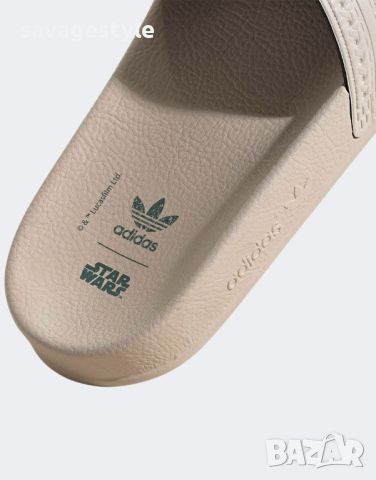 Чехли ADIDAS x Disney Jabba's Throne Room Adilette Slides Beige, снимка 8 - Джапанки - 45760155