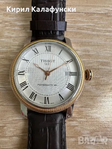 Прекрасен-TISSOT BRIDGEPORT POWERMATIC 80 , снимка 1 - Мъжки - 46893653